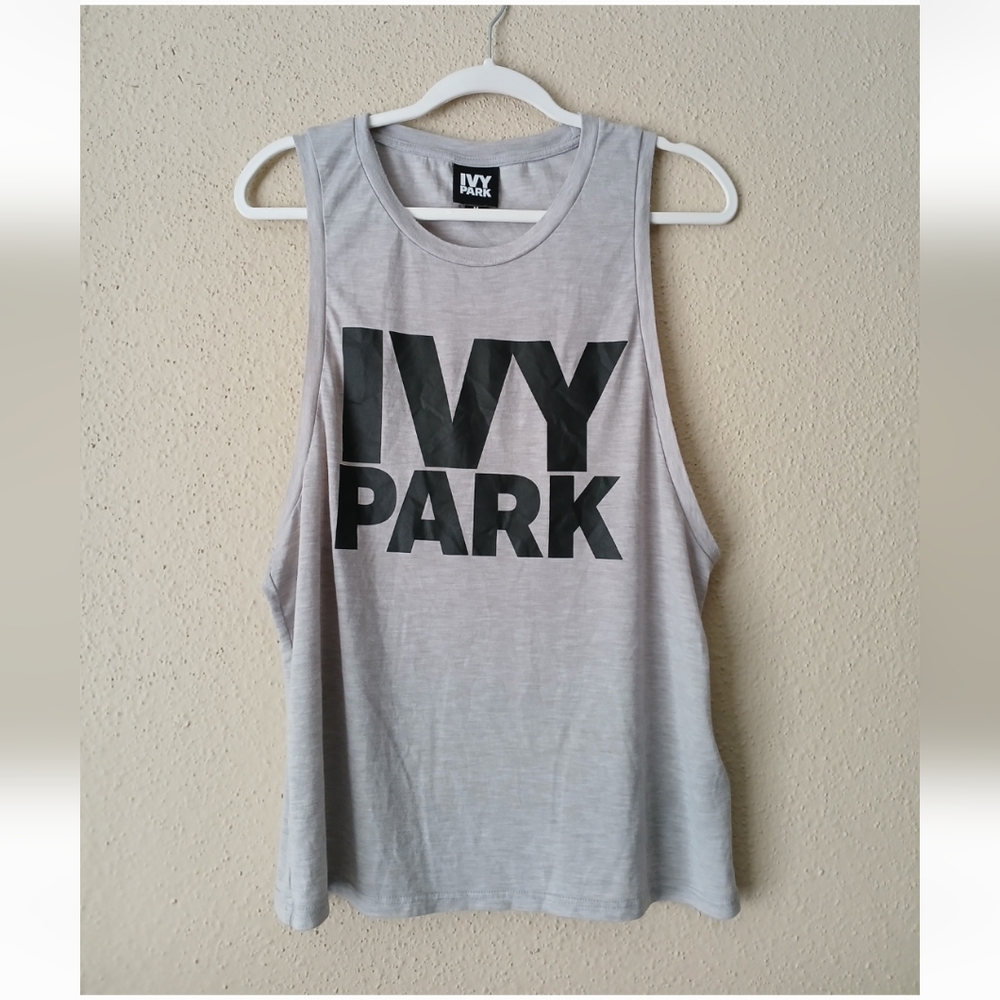 IVY PARK Gray Tank Top Size Medium
